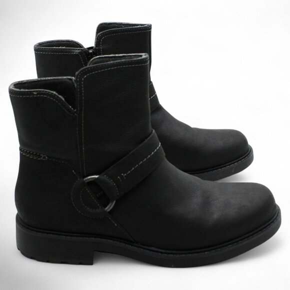 Clarks Opal Rose Leather Bootie - Picture 5 of 8